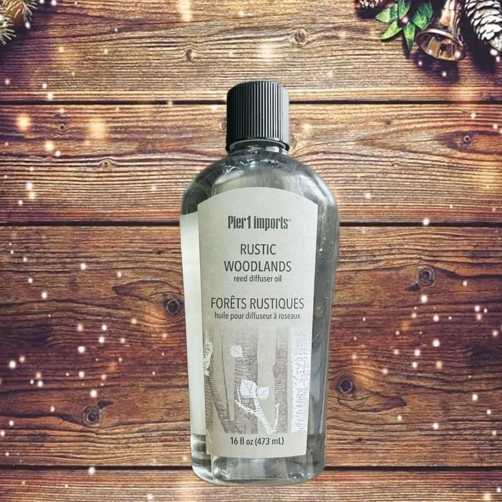Discontinued Pier 1 Imports Rustic Woodlands 16oz Refill Reed Diffuser HTF Rare